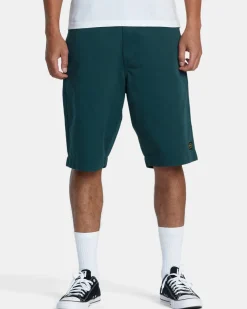 RVCA AMERICANA 22" SHORTS Hunter Green Best