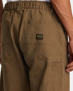 RVCA AMERICANA CARPENTER PANTS Wood Discount