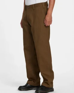 RVCA AMERICANA CHINOS Bombay Brown Discount