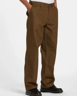 RVCA AMERICANA CHINOS Bombay Brown Discount