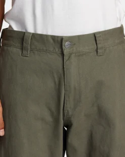 RVCA AMERICANA CHINOS Olive Sale