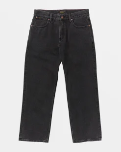 RVCA AMERICANA DAYSHIFT JEANS Black Rinse Discount