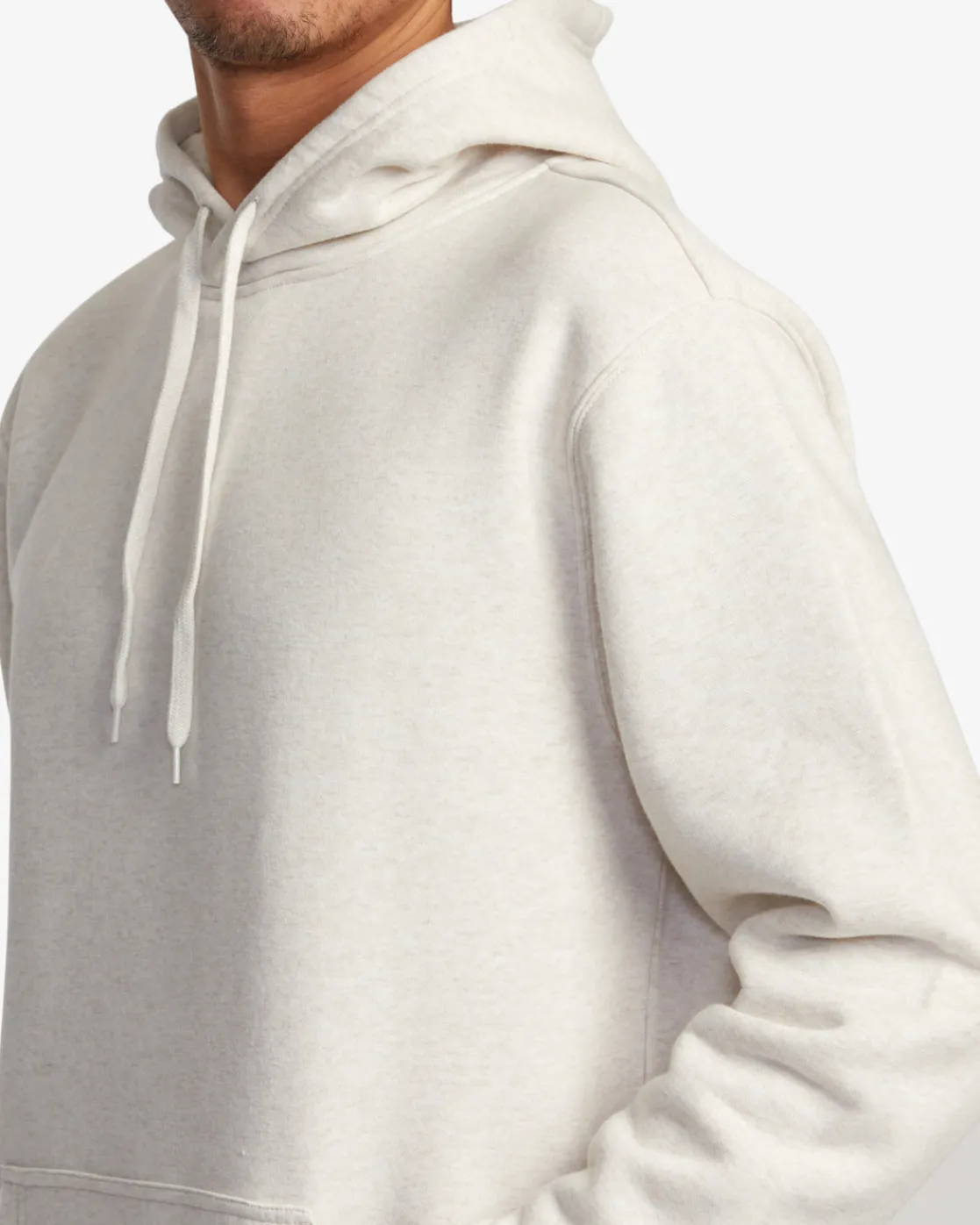 RVCA AMERICANA HOODIE Oatmeal Heather Clearance