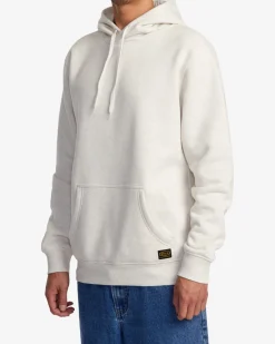 RVCA AMERICANA HOODIE Oatmeal Heather Clearance