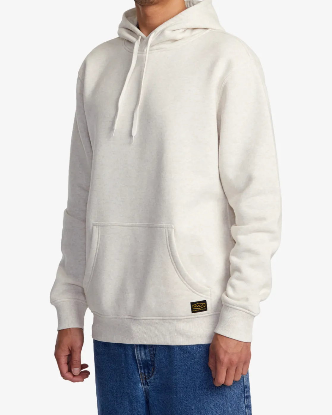 RVCA AMERICANA HOODIE Oatmeal Heather Clearance