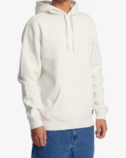 RVCA AMERICANA HOODIE Oatmeal Heather Clearance