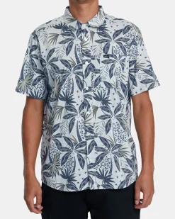 RVCA ANYTIME SHORT SLEEVE SHIRT Metal Clearance