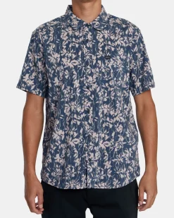 RVCA ANYTIME SHORT SLEEVE SHIRT Pale Mauve