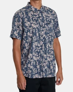 RVCA ANYTIME SHORT SLEEVE SHIRT Pale Mauve
