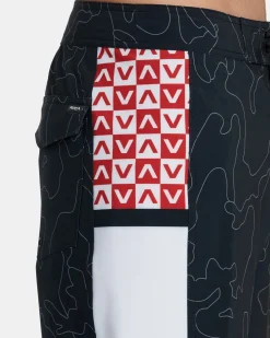 RVCA APEX 2 BOARDSHORTS 18'' Camel Outlet