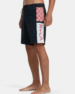 RVCA APEX 2 BOARDSHORTS 18'' Camel Outlet