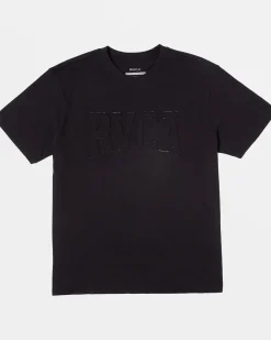 RVCA APPLICADE TEE Black Best