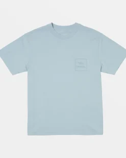 RVCA ATW EMBOSSED TEE Angel Falls Clearance