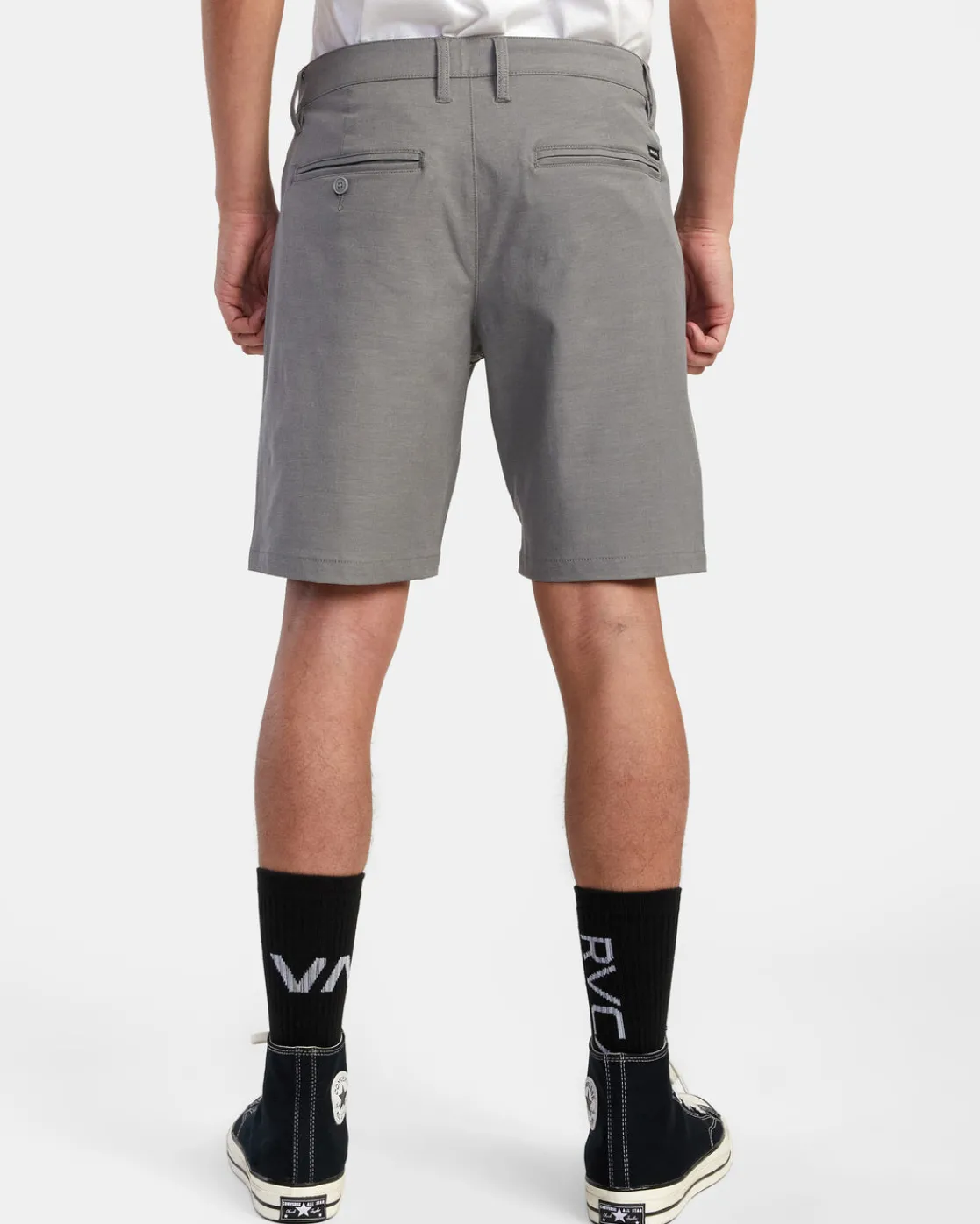 RVCA BACK IN HYBRID 19" SHORTS Athletic Heather
