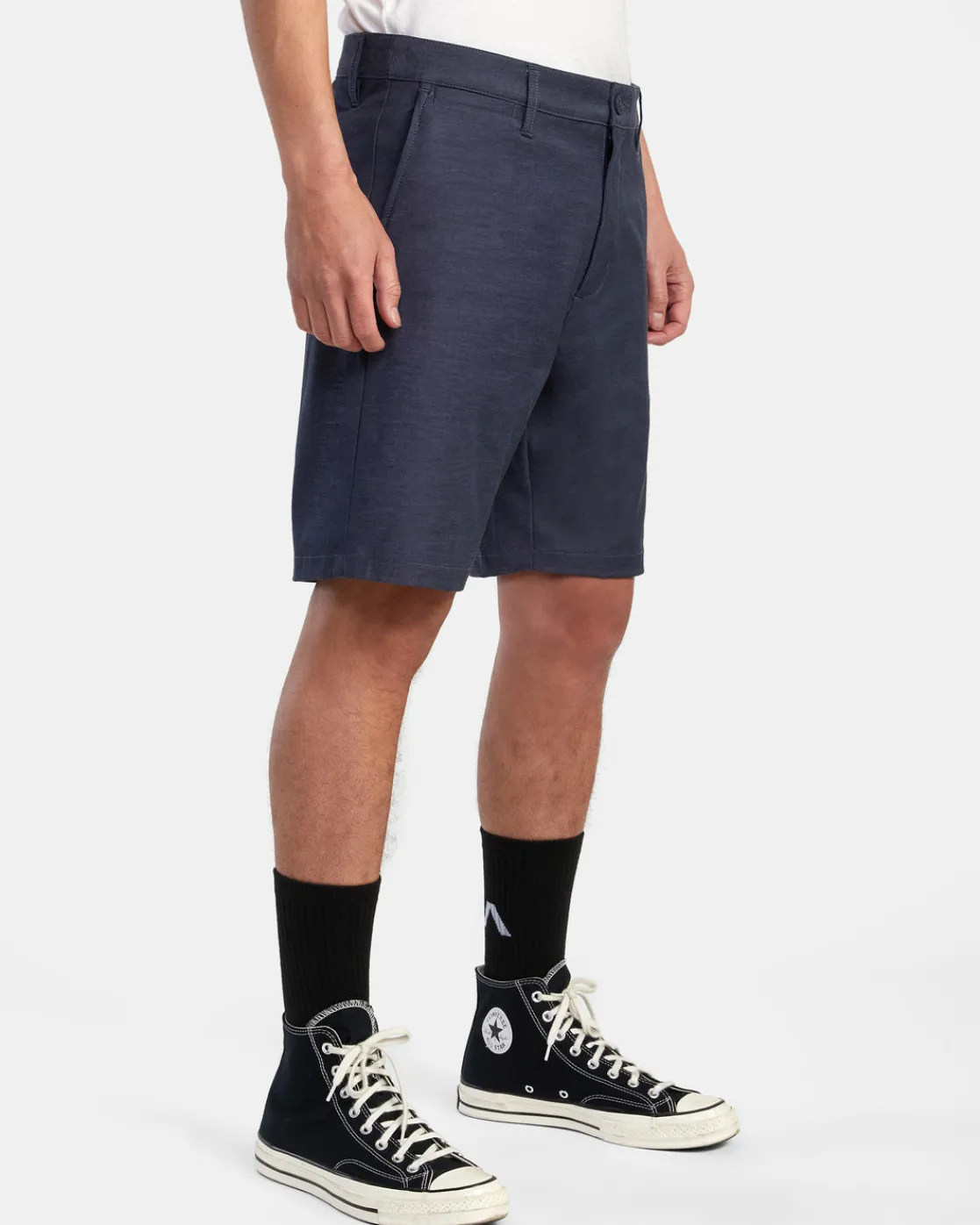 RVCA BACK IN HYBRID 19" SHORTS Denim Heather Outlet