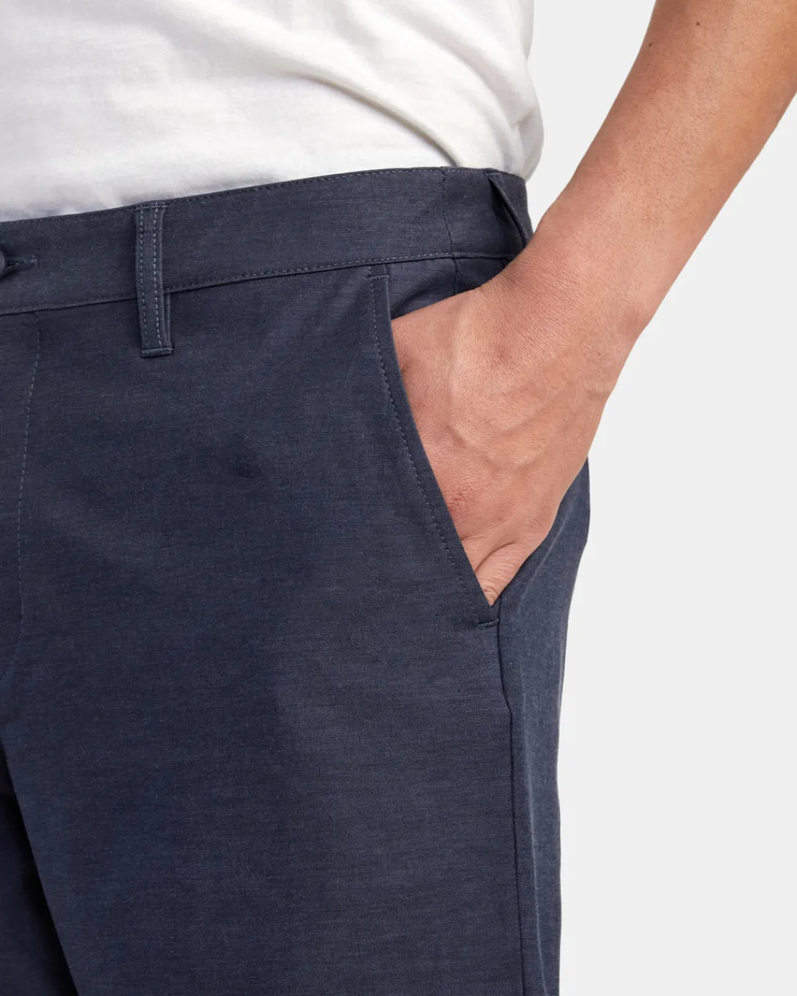 RVCA BACK IN HYBRID 19" SHORTS Denim Heather Outlet