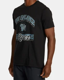 RVCA BALANCE RAIDER SPORT TECH TEE Black Discount