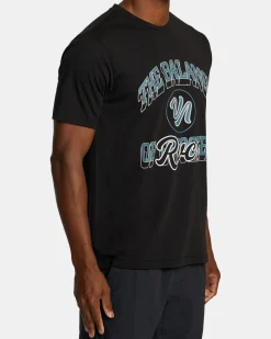 RVCA BALANCE RAIDER SPORT TECH TEE Black Discount