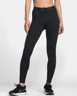 RVCA BASE WORKOUT LEGGINGS Black Sale