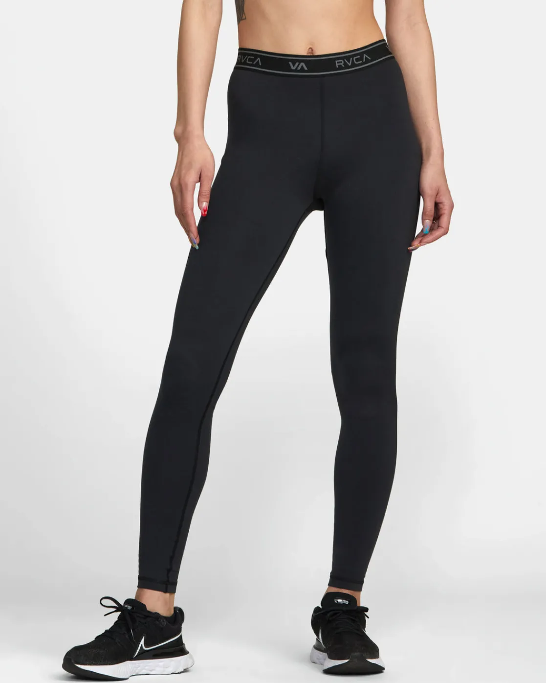RVCA BASE WORKOUT LEGGINGS Black Sale