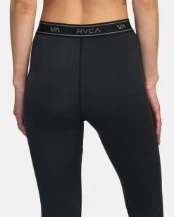 RVCA BASE WORKOUT LEGGINGS Black Sale