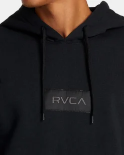 RVCA BIG LABEL HOODIE Black