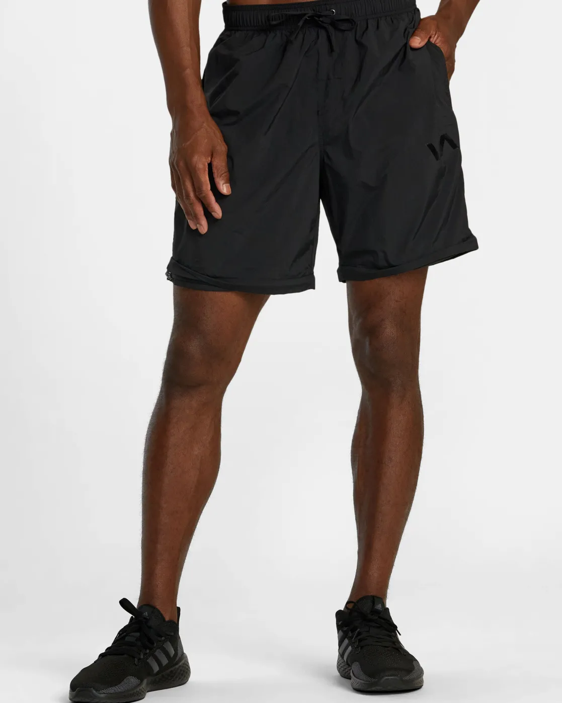 RVCA BIG LOUNGER ZIP OFF JOGGERS Black Hot