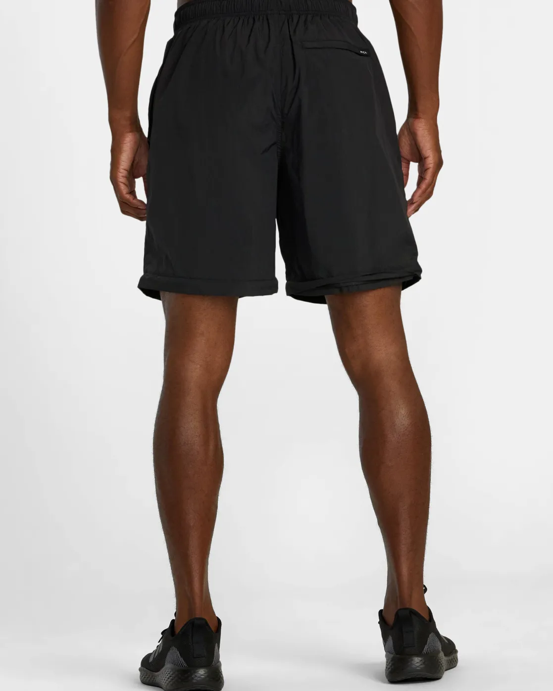 RVCA BIG LOUNGER ZIP OFF JOGGERS Black Hot