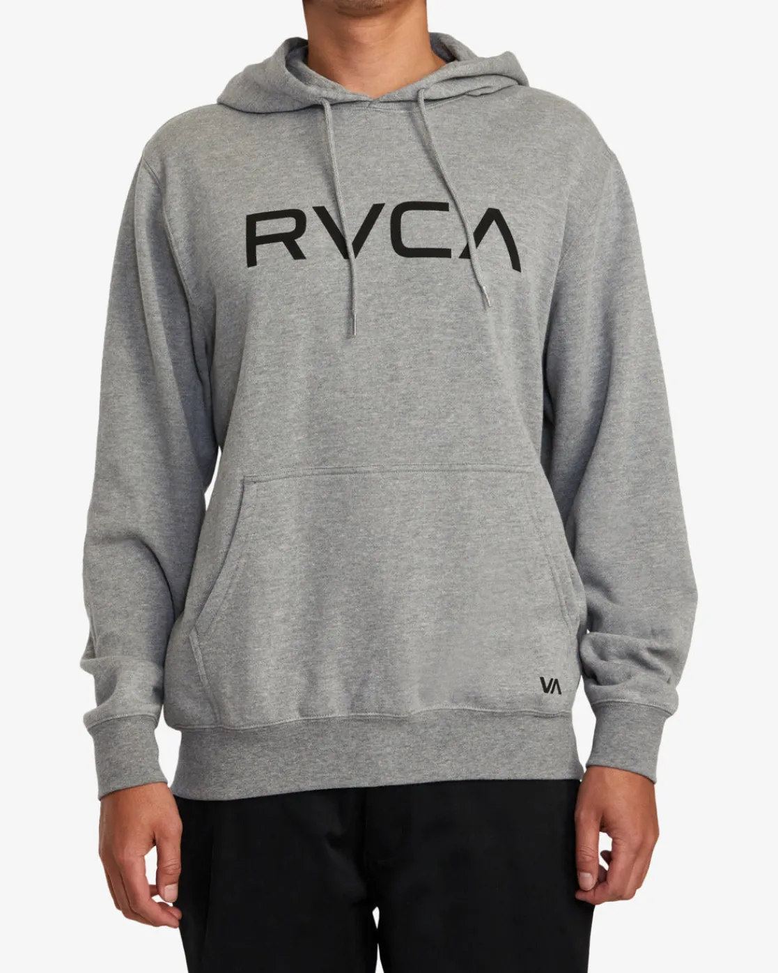 RVCA BIG HOODIE Athletic Heather Hot