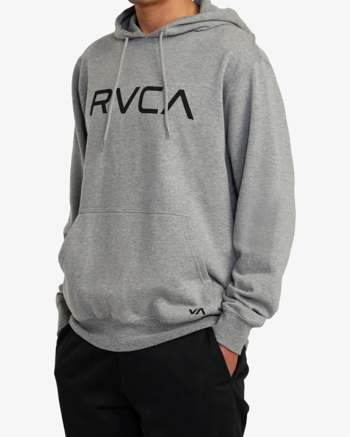 RVCA BIG HOODIE Athletic Heather Hot