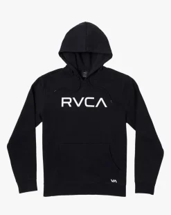 RVCA BIG HOODIE Black Clearance