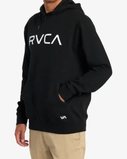RVCA BIG HOODIE Black Clearance