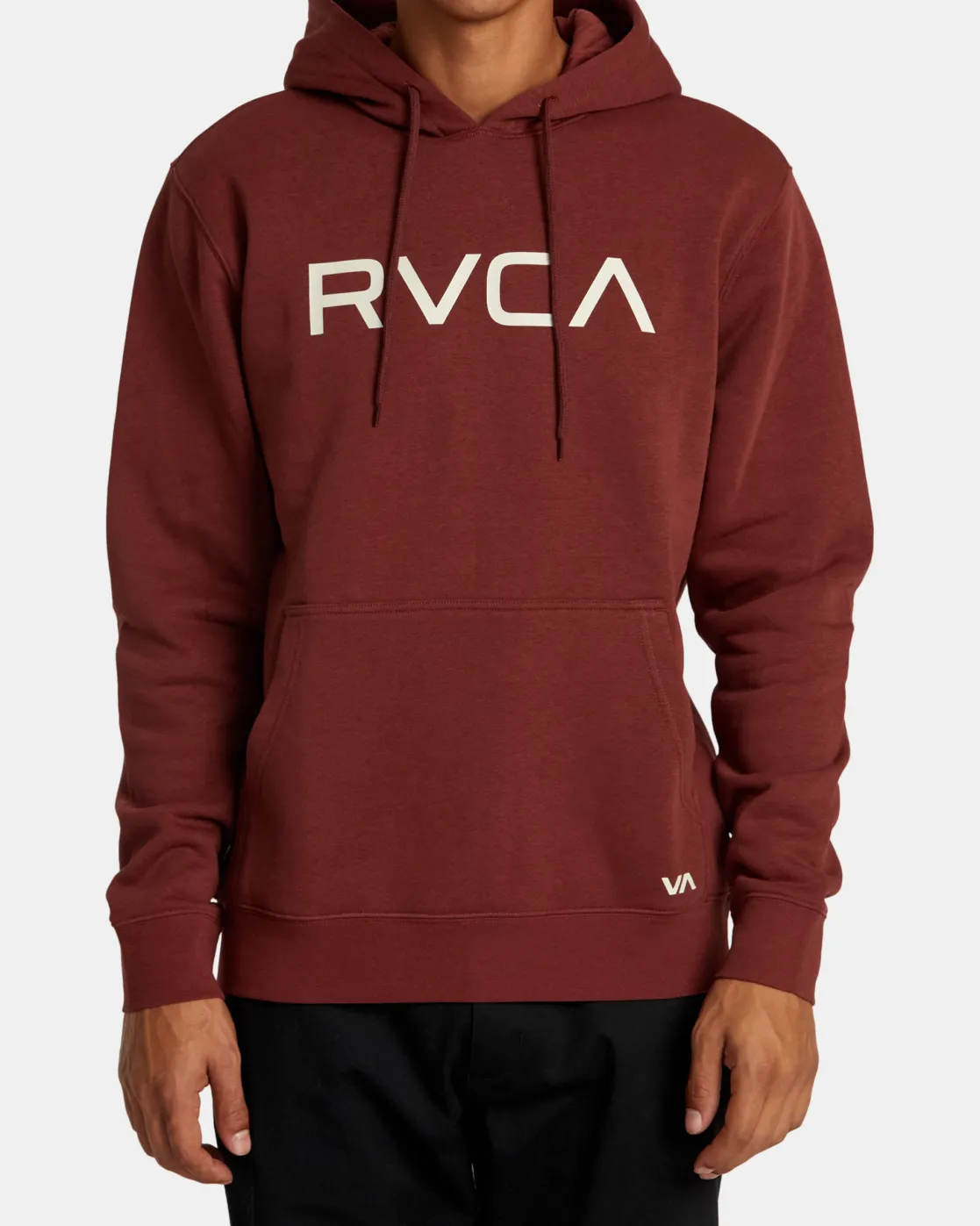 RVCA BIG HOODIE Red Earth New