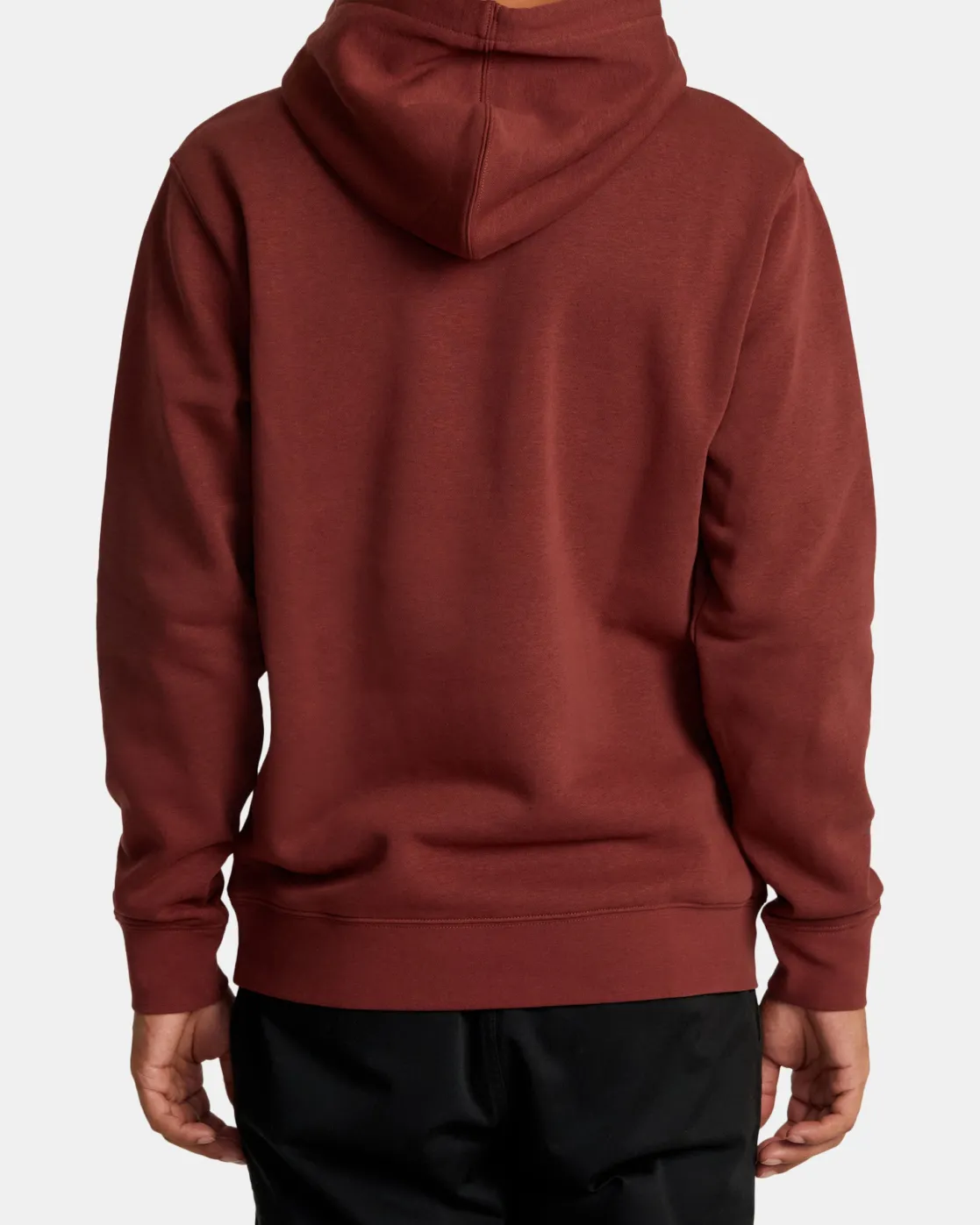 RVCA BIG HOODIE Red Earth New