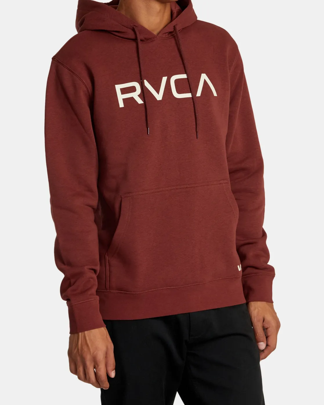RVCA BIG HOODIE Red Earth New