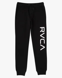 RVCA BIG SWEATPANTS Black Online