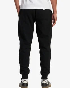 RVCA BIG SWEATPANTS Black Online