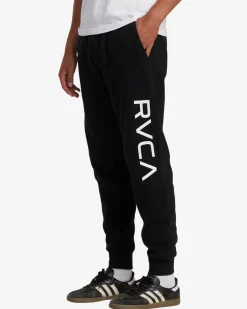 RVCA BIG SWEATPANTS Black Online