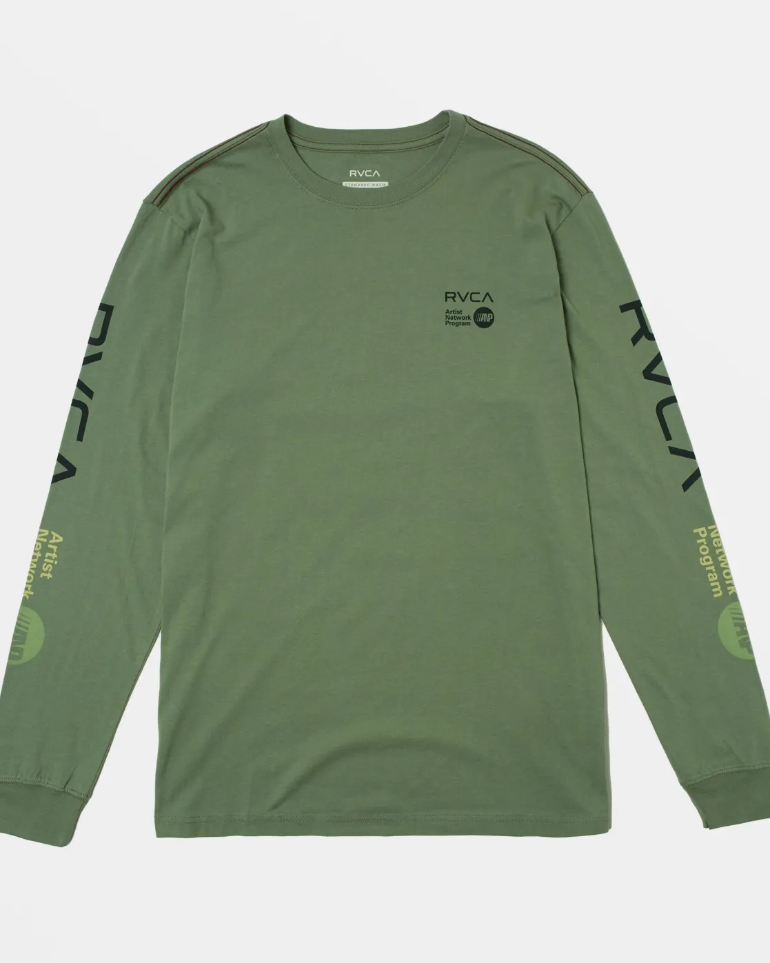 RVCA BOYS ANP LONG SLEEVE TEE Jade