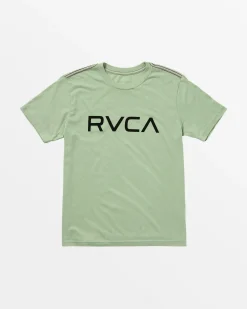 RVCA BOYS BIG TEE Granite Green New