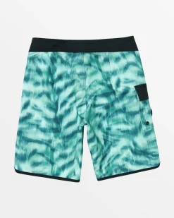 RVCA BOYS EASTERN 17" BOARDSHORTS Blue Hot
