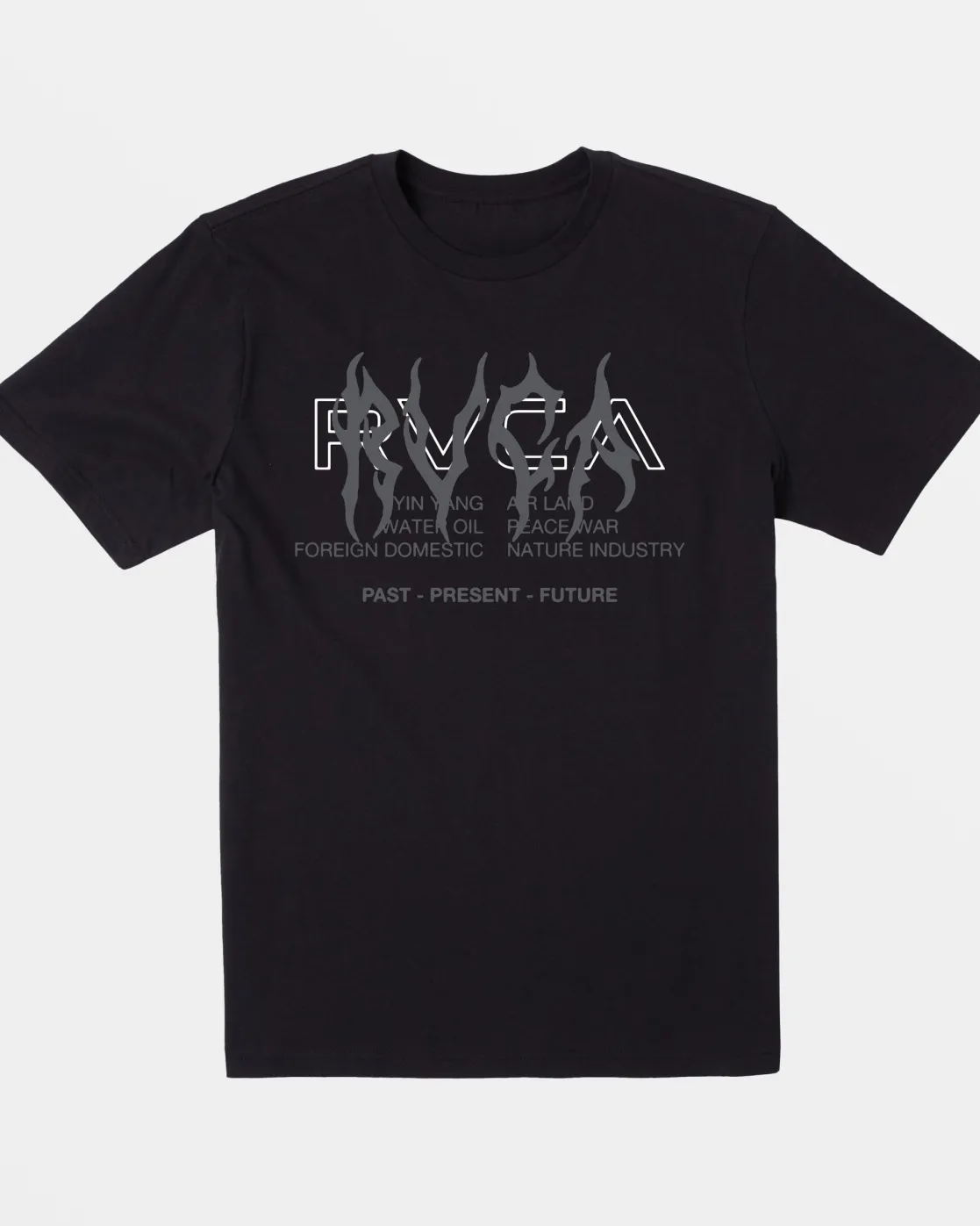 RVCA BOYS METALURGY SHORT SLEEVE TEE Black Discount