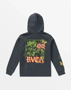 RVCA BOYS OPUNTIA HOODIE Garage Blue Sale