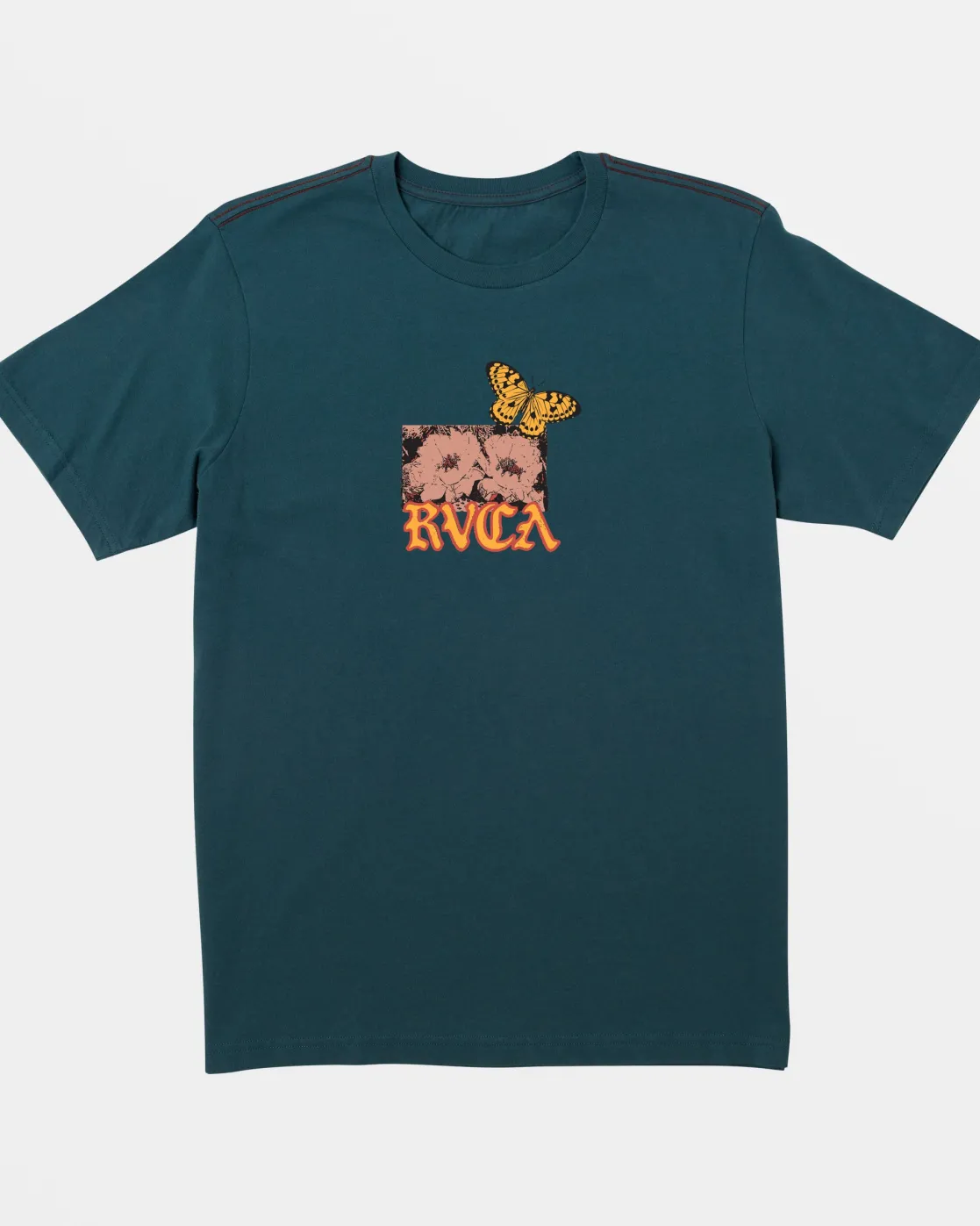 RVCA BOYS OPUNTIA SHORT SLEEVE TEE Duck Blue