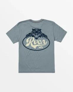 RVCA BOYS PROWL TEE Flint Stone Discount