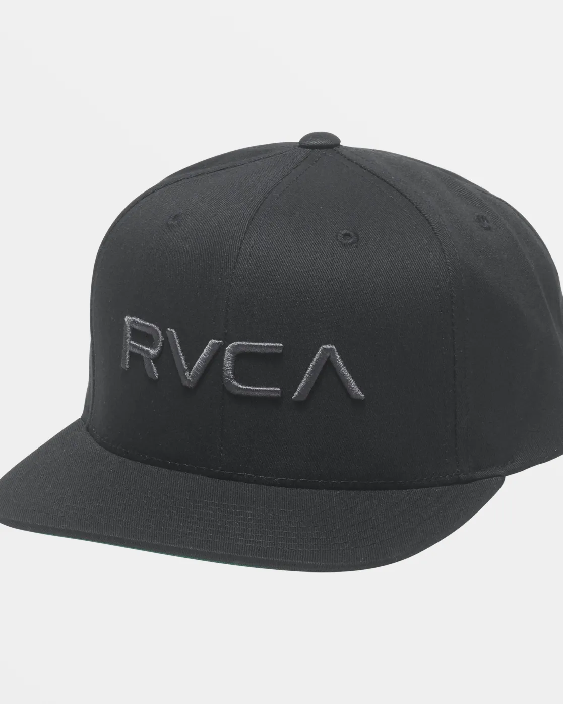 RVCA BOYS TWILL SNAPBACK II HAT Black/Charcoal