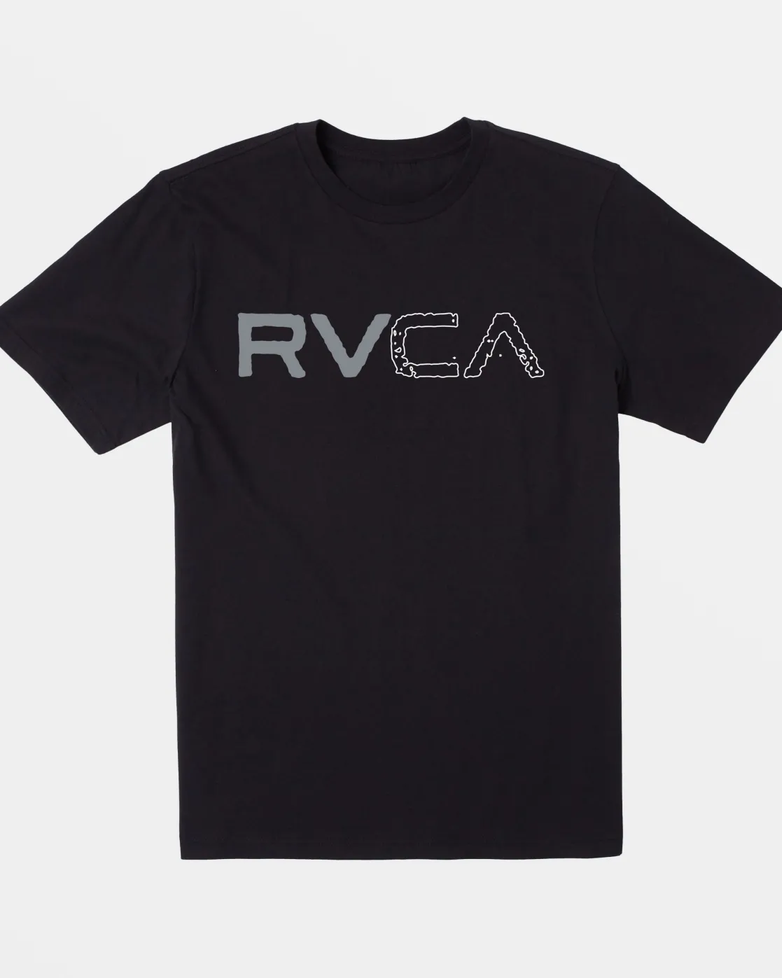 RVCA BOYS SPLIT PATH TEE Black Sale