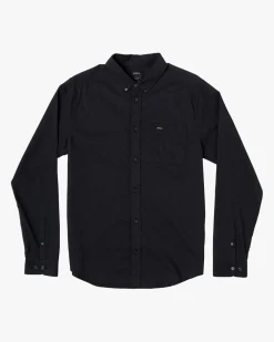 RVCA BOYS THAT'LL DO LONG SLEEVE SHIRT Black Online