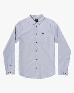 RVCA BOYS THAT'LL DO LONG SLEEVE SHIRT Pavement Hot
