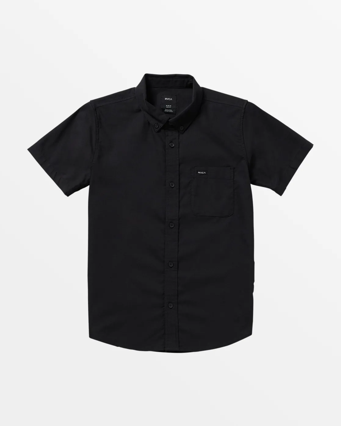 RVCA BOYS THAT'LL DO SHORT SLEEVE SHIRT Black Best